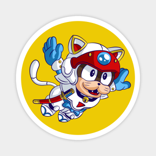 Super Samurai Pizza Cats! Magnet